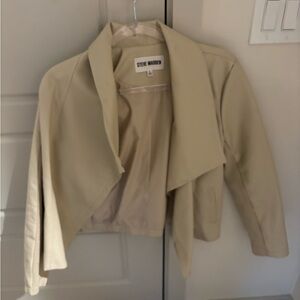 Steve Madden Beige Women's Blazer